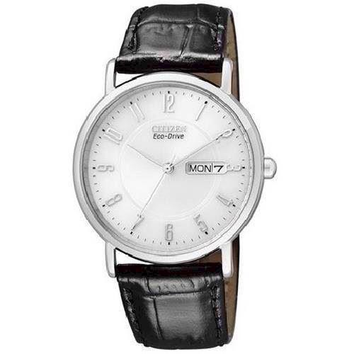 Image of Citizen mat rustfri stål quartz med Eco-Drive Herre ur, model BM8241-01BE